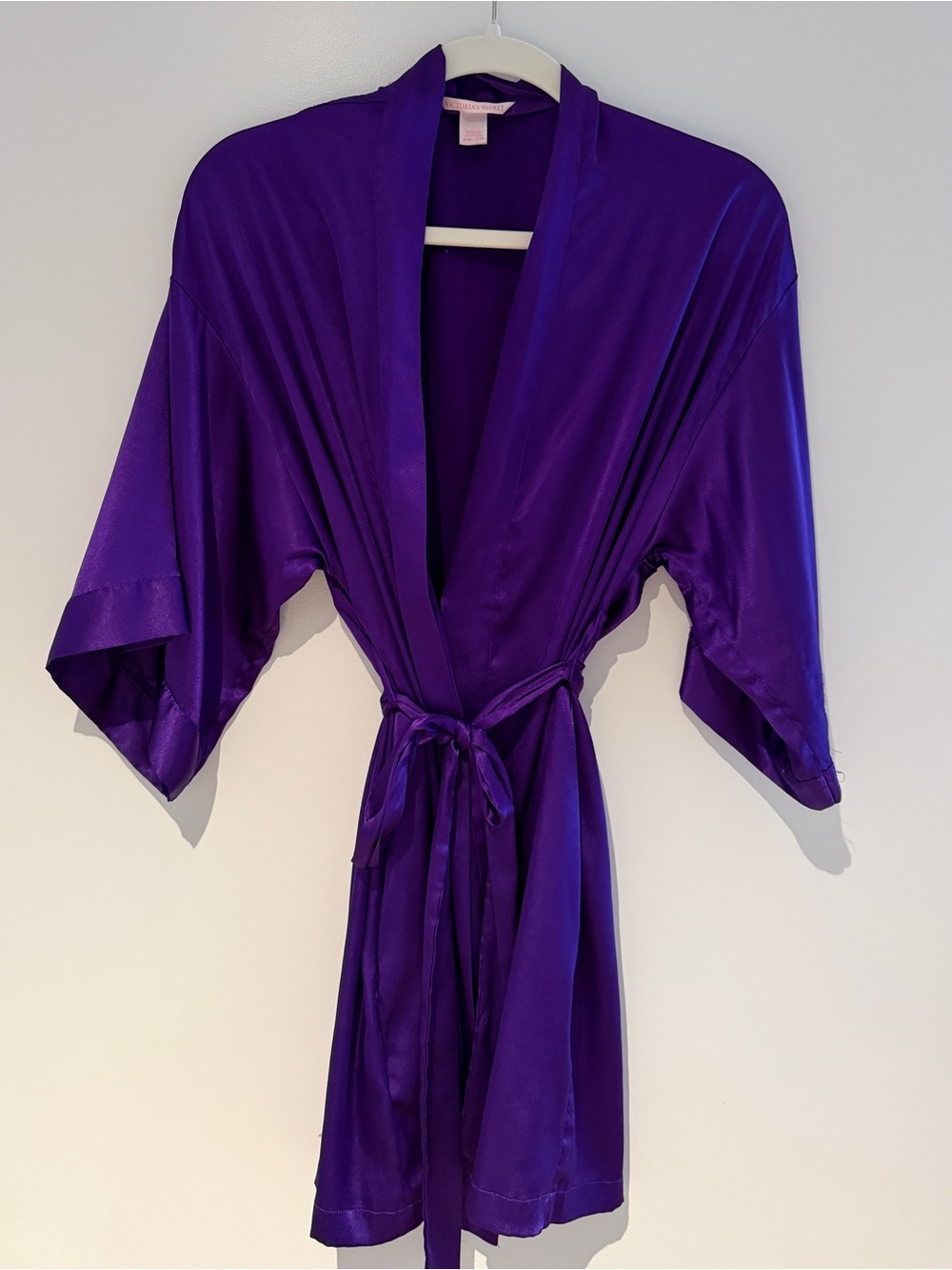 Victoria’S Secret Satin Short Kimono Robe